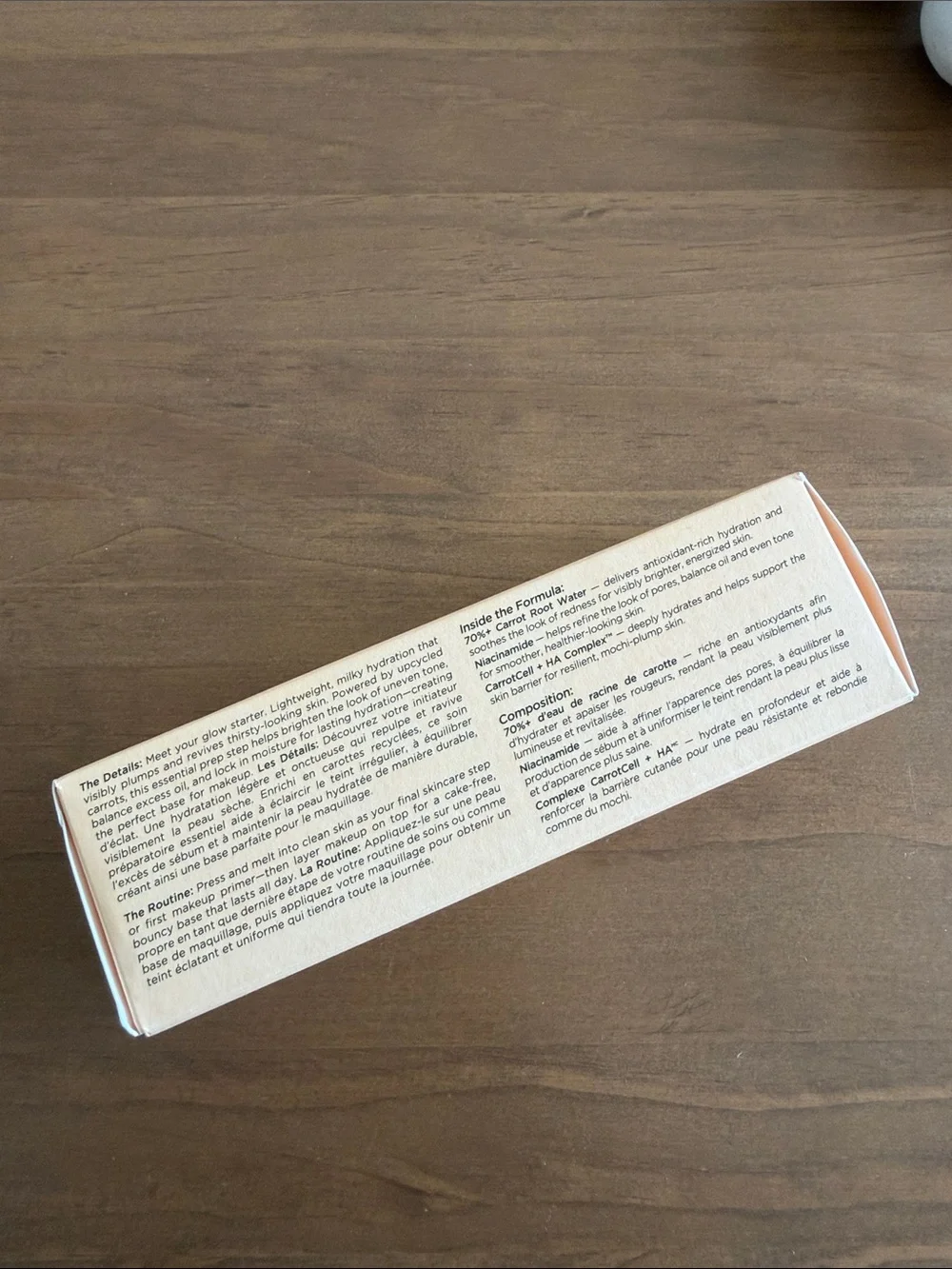Haley’s Re-prep Hydrating Carrot Priming Essence